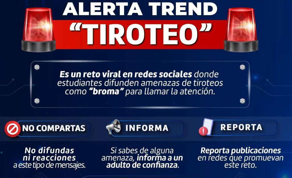 Jovenes buscan ser famosos amenzando con hacer tiroteos en su escuela
