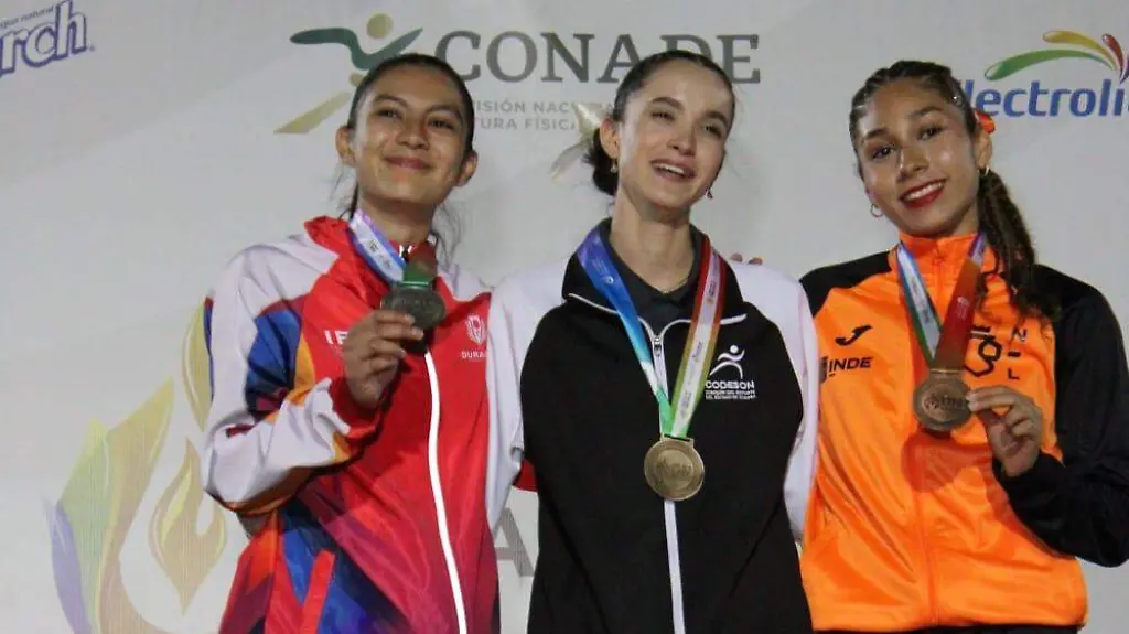 Durango gana plata en salto triple en la Olimpiada Nacional 2026