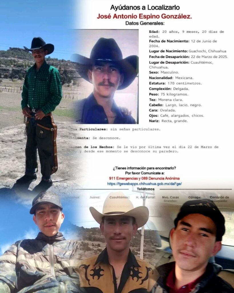 Toño… salio de Norogachi