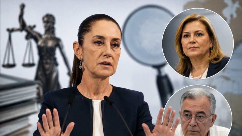 Sheinbaum aclara que no hay imputación contra Maru Campos o Rocha Moya por parte de la FGR