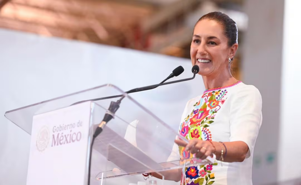 Sheinbaum afirma que en México “quedó atrás” la violencia contra las mujeres