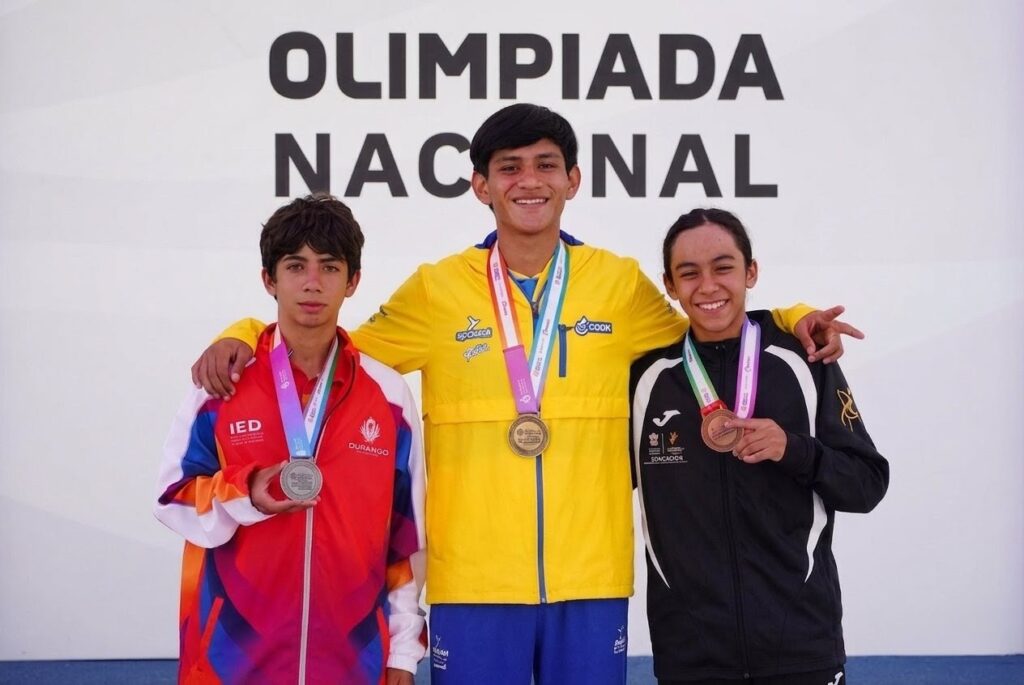Durango conquista histórica plata en Skateboarding de Olimpiada Nacional 2026
