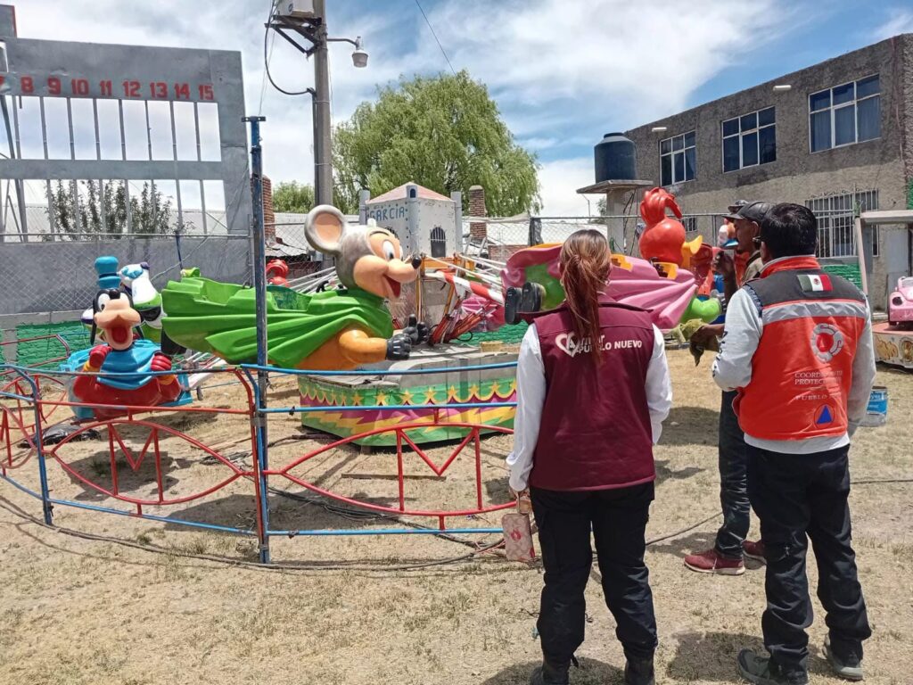 Saldo blanco en festejo infantil