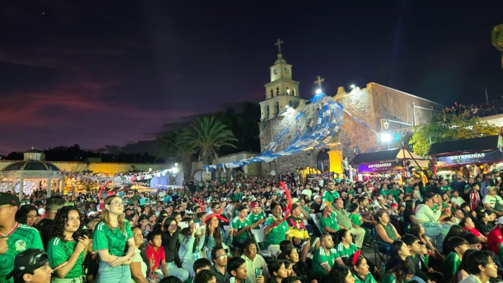 Tlaquepaque celebra con más de 25 mil aficionados el triunfo de México sobre Corea del Sur