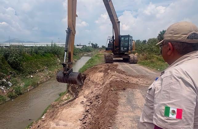 Refuerzan Arroyo Seco de Villa Fontana para prevenir riesgos durante el temporal