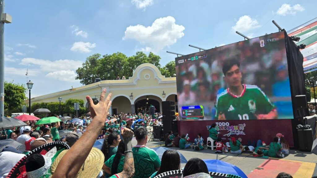 Más de 6 mil 500 personas viven la emoción del Mundial en las sedes gratuitas de Tlaquepaque