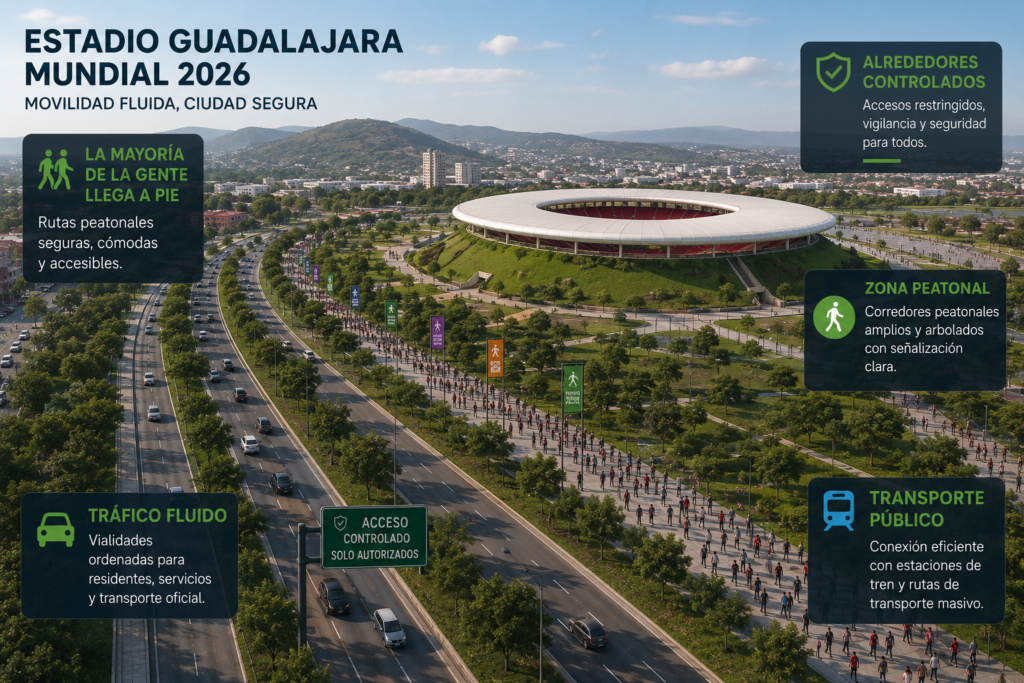 Jalisco llega con obras concluidas al Mundial; CDMX y Monterrey enfrentan presión por retrasos