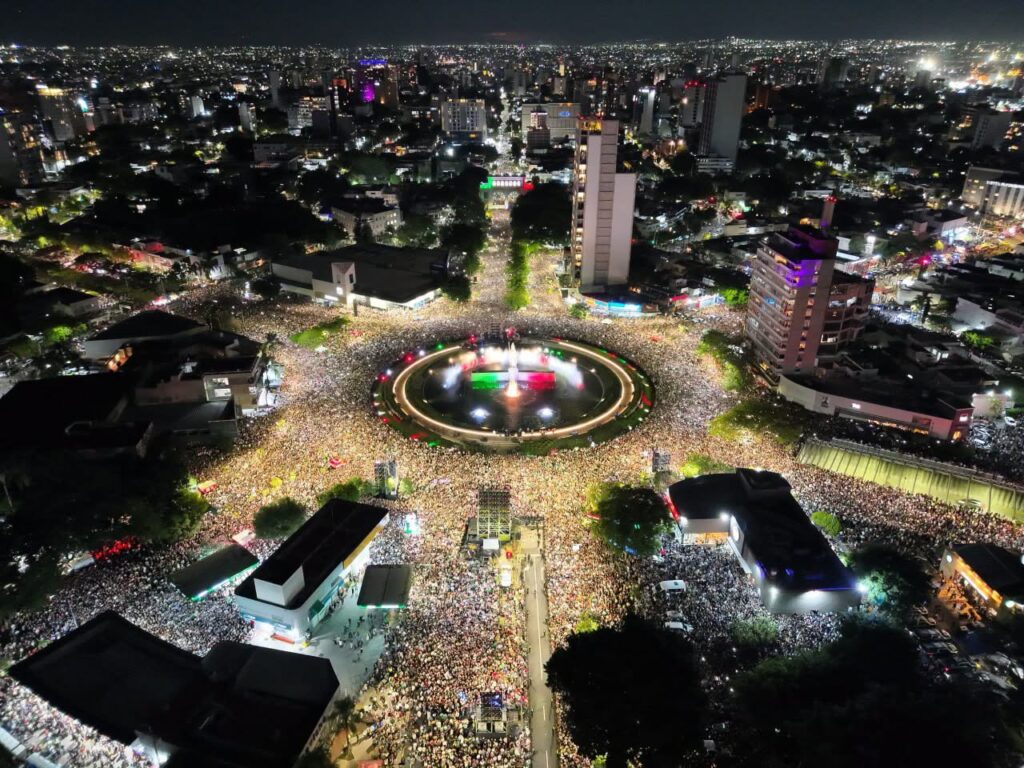 Más de 270 mil personas disfrutaron de la Serenata Más Grande del Mundo con Alejandro Fernández; concluye con saldo blanco