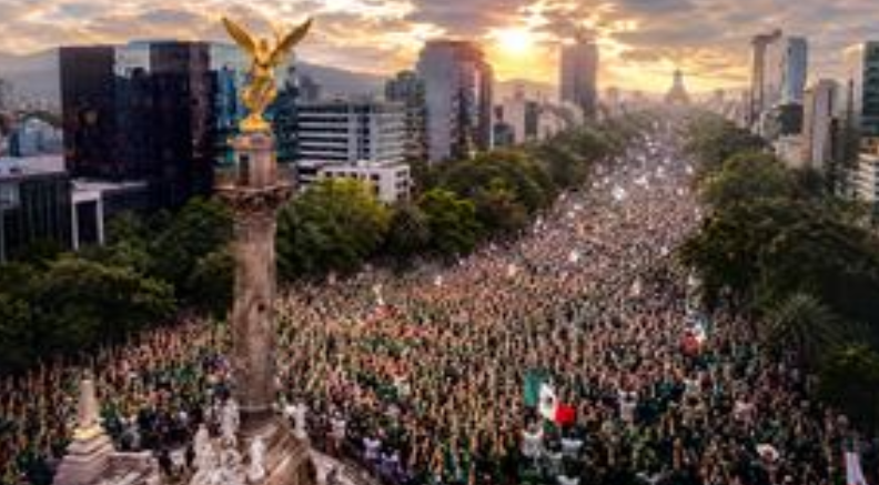México hace historia ante el mundo del futbo
