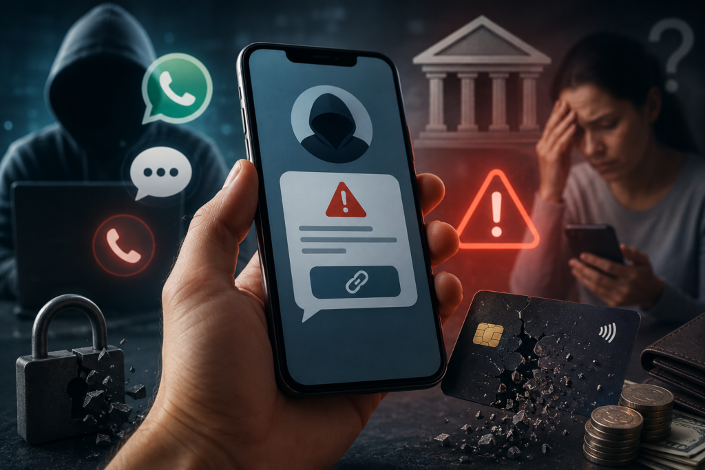Cuando el fraude toca la puerta del celular