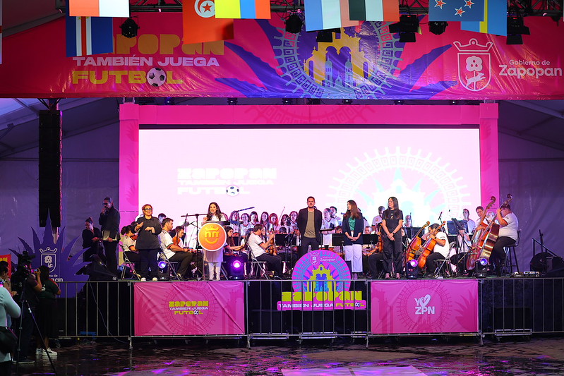 Zapopan abre la Fiesta del Futbol con pantalla gigante, actividades culturales y acceso gratuito