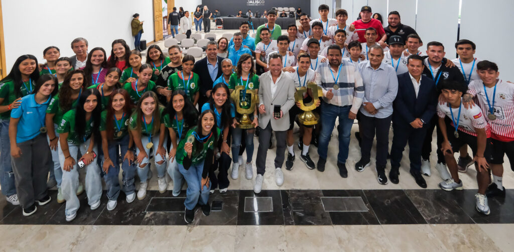 Reconoce Gobierno de Jalisco a campeonas y campeones de la Copa Jalisco 2026