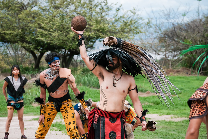 Reviven juego de pelota ancestral en Guachimontones con exhibiciones abiertas al público