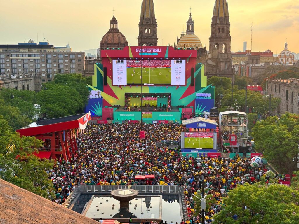 Guadalajara se prepara para el último partido de fase de grupos de México ante Chequia