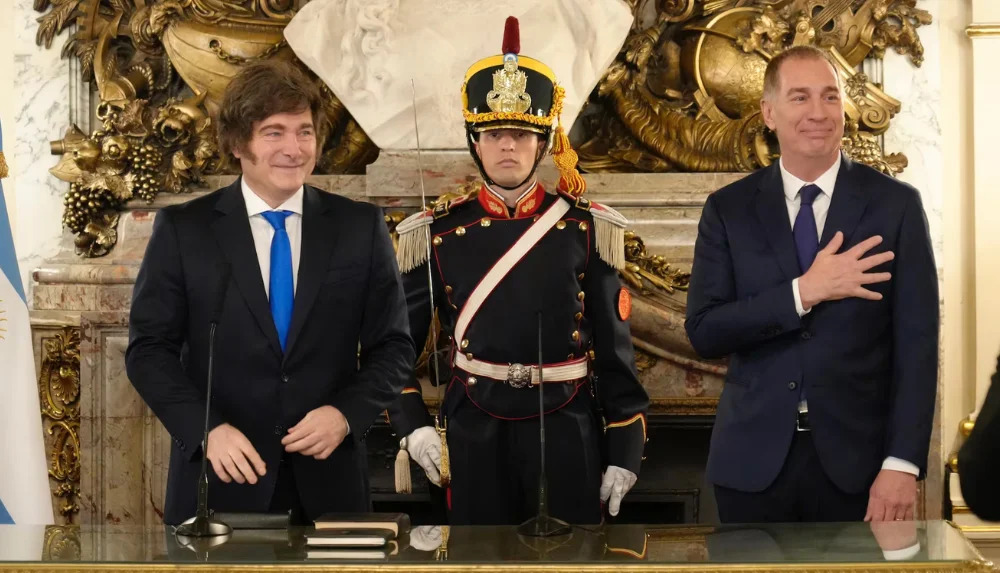 Diego Santilli asume como jefe de Gabinete del gobierno de Javier Milei