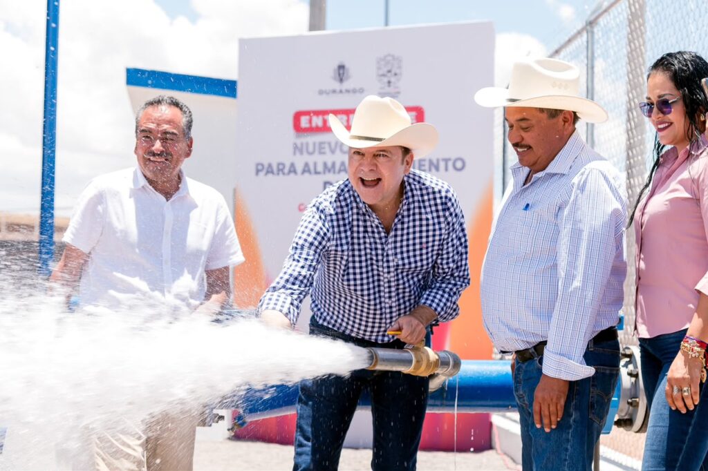 Nuevo macrotanque fortalecerá el suministro de agua potable en Guadalupe Victoria
