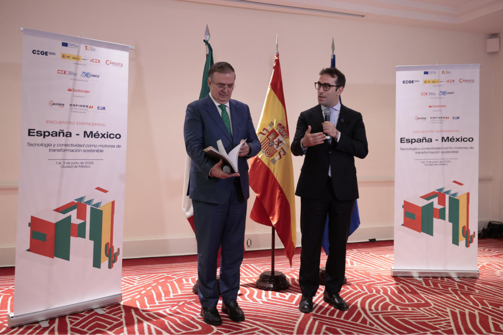 España apuesta por aumentar inversiones y comercio en México