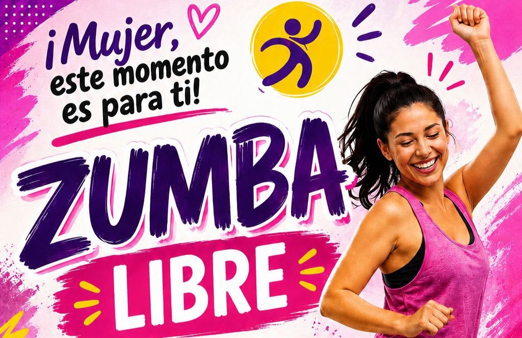 Invitan a la activación física de “Zumba Libre”, enfocado en mujeres de Vicente Guerrero