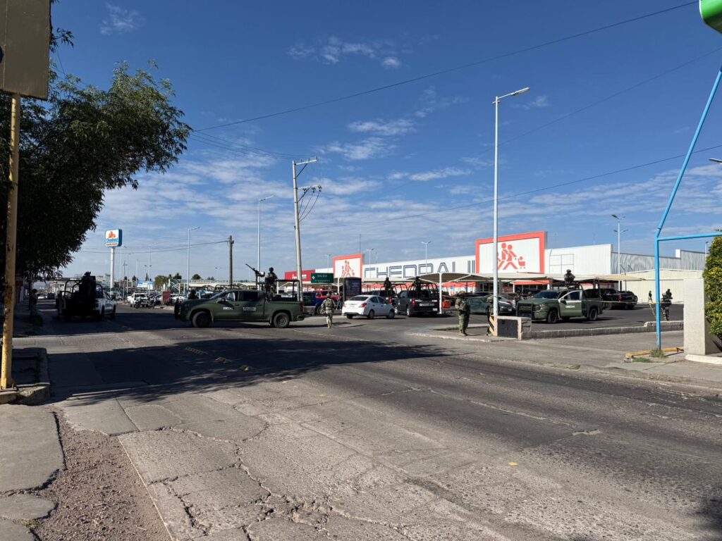 Reportan que militares y guardias nacionales detienen a persona
