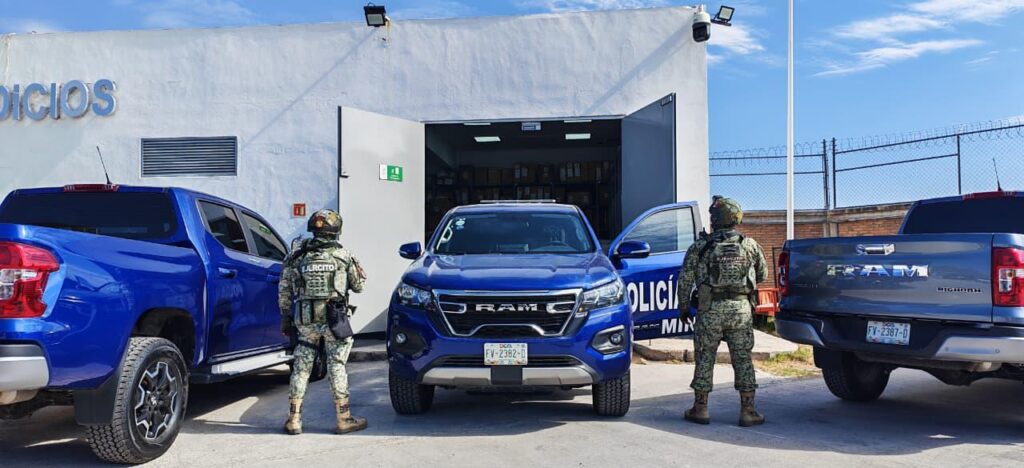 Ejército Mexicano y FGR aseguran fuerte cargamento de sustancias en Durango