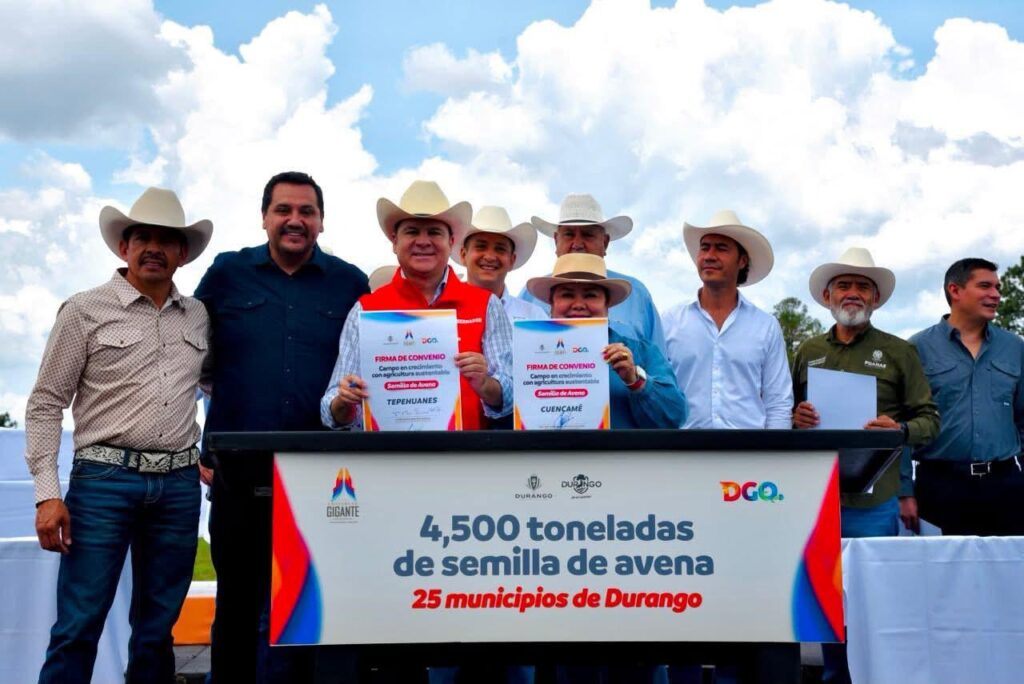 Tepehuanes se suma al programa de semilla subsidiada para fortalecer la producción del campo