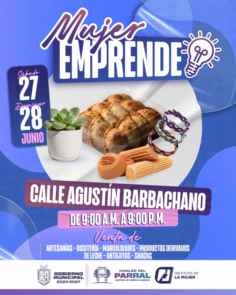 Impulsa Gobierno de Parral consumo local con Mujer Emprende