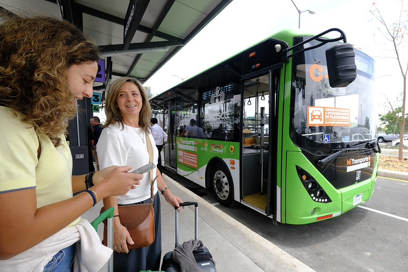 Patio para vehículos de plataforma en el Aeropuerto de Guadalajara supera expectativas en su primer fin de semana
