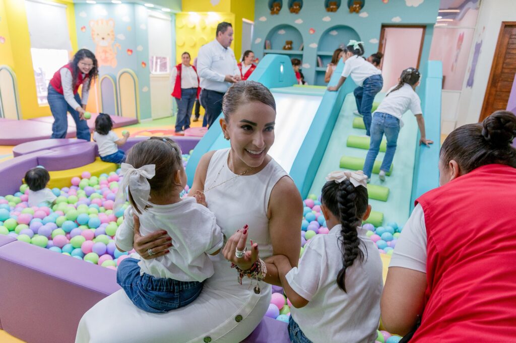 Marisol Rosso entrega un espacio mágico y seguro para niñas y niños de Casa Hogar