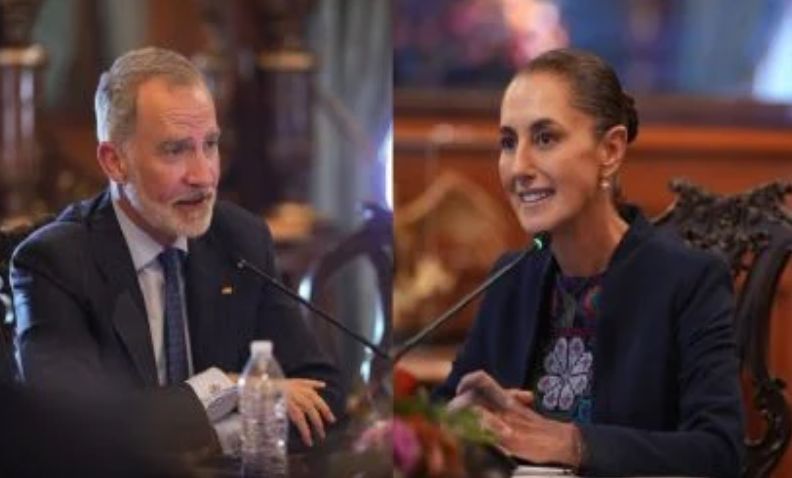 Primer encuentro entre Sheinbaum y Felipe VI fortalece la agenda bilateral