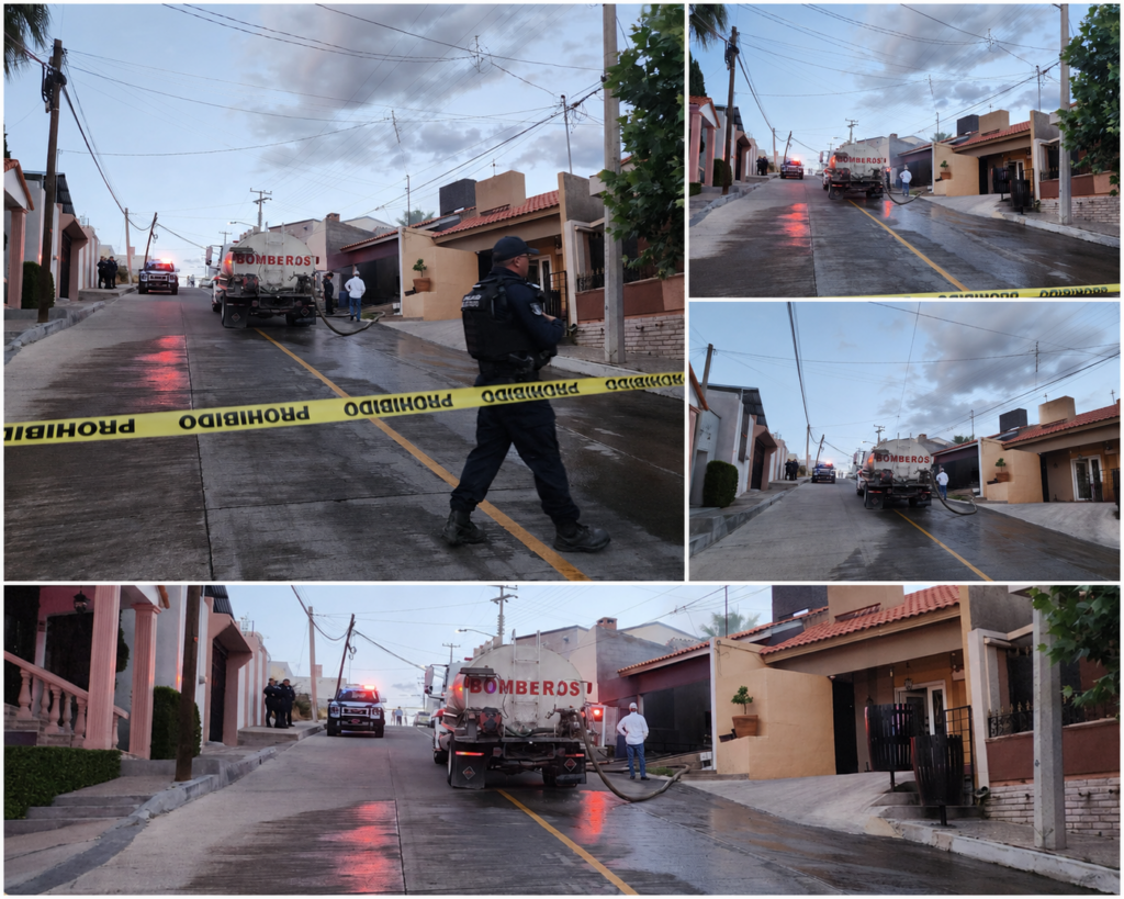 Fuerte incendio deja cuantiosos daños materiales en vivienda de Las Fuentes