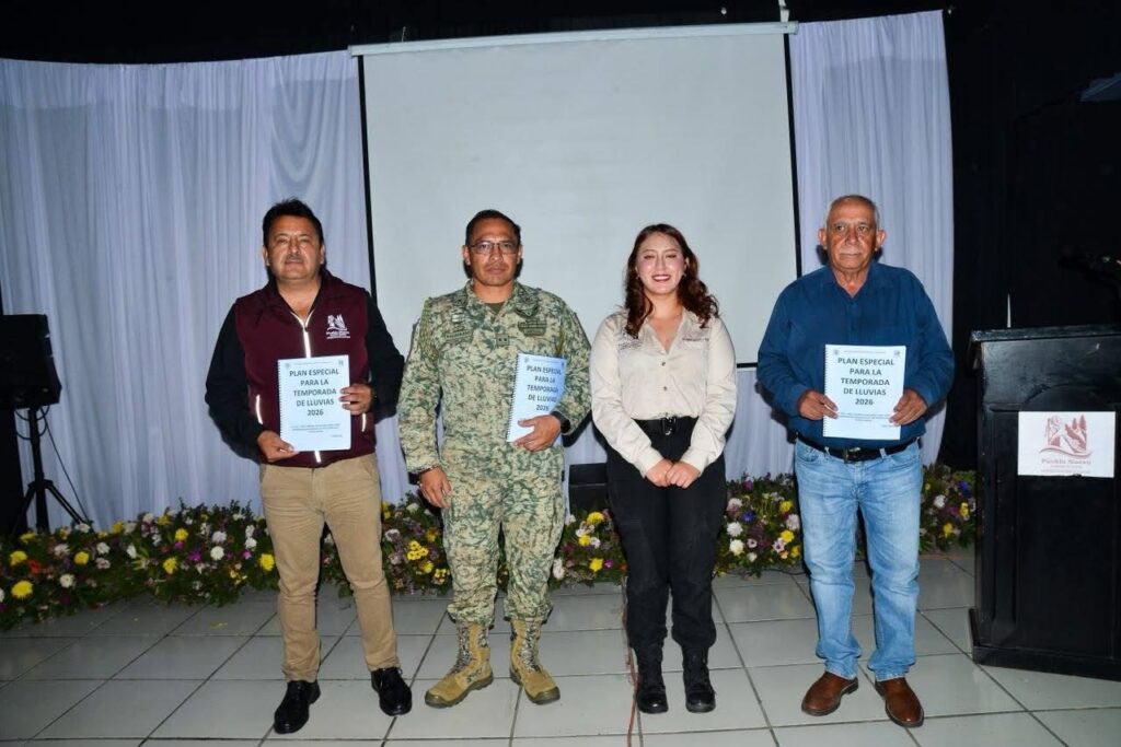 Presentan plan para temporada de lluvias
