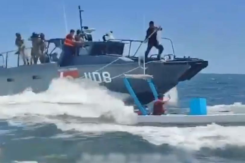 Semar asegura 250 kilos de pepino de mar y detiene a tres personas