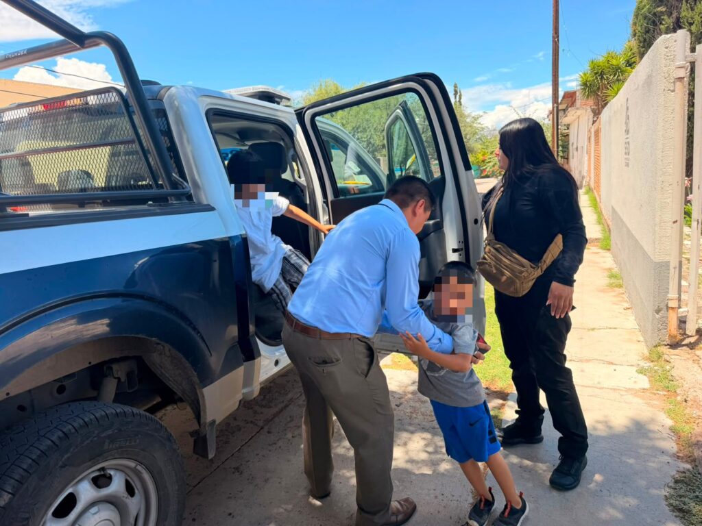 Operativo Dragón rescata a dos menores que sufrían maltrato y omisión de cuidados