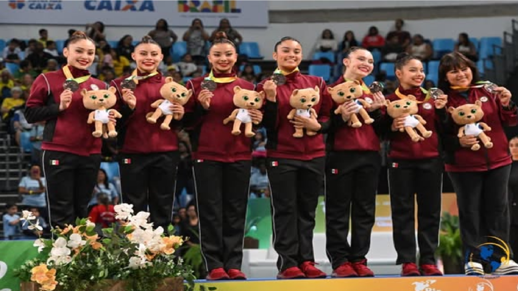 México suma plata y bronce en Panamericano de gimnasia
