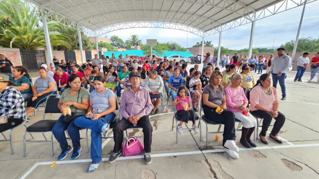Entregan Domo del Pueblo; en la cabecera municipal de Nombre de Dios