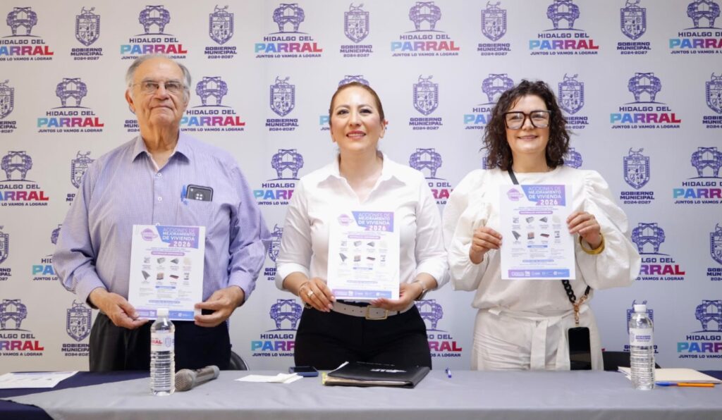 Gobierno de Parral anuncia el arranque del programa Mejoramiento de Vivienda 2026