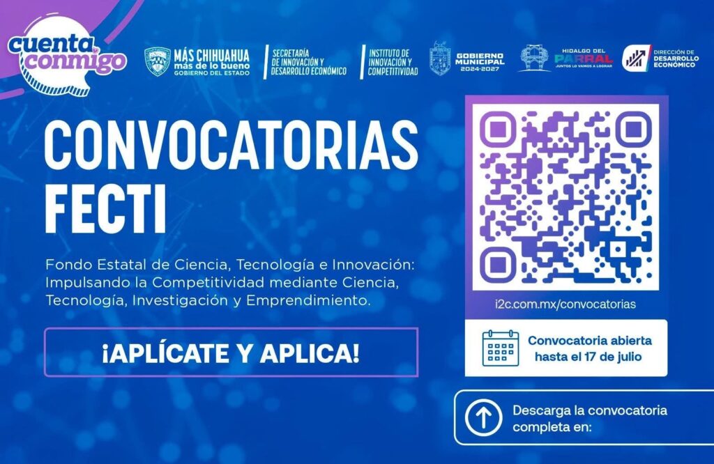 Gobierno de Parral invita a participar en las convocatorias FECTI 2026 para impulsar la ciencia, la tecnología y la innovación