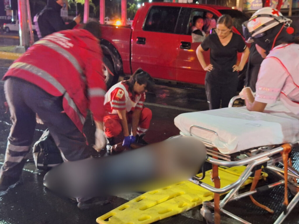 Motociclista atropelló a un peatón que poco después falleció