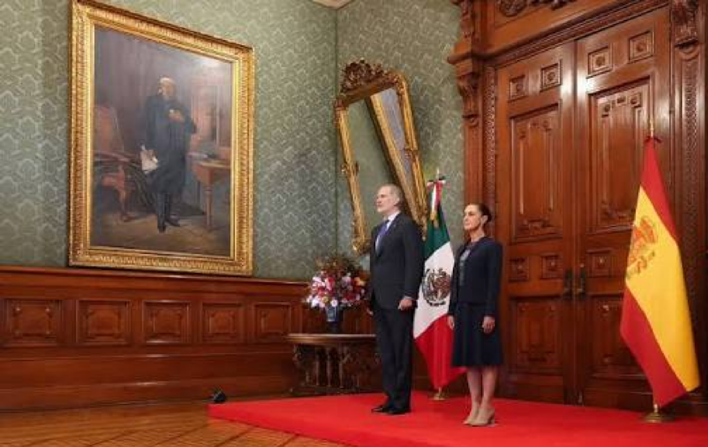 Encuentro entre Sheinbaum y Felipe VI marca nueva etapa en la relación bilateral