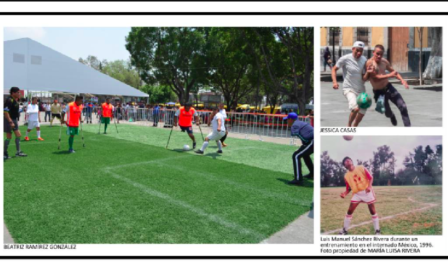 Exposición fotográfica explora el lado humano del futbol popular