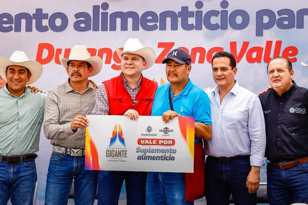 Esteban y Toño ¡Al 100 con el campo!; respaldan a productores de ganado