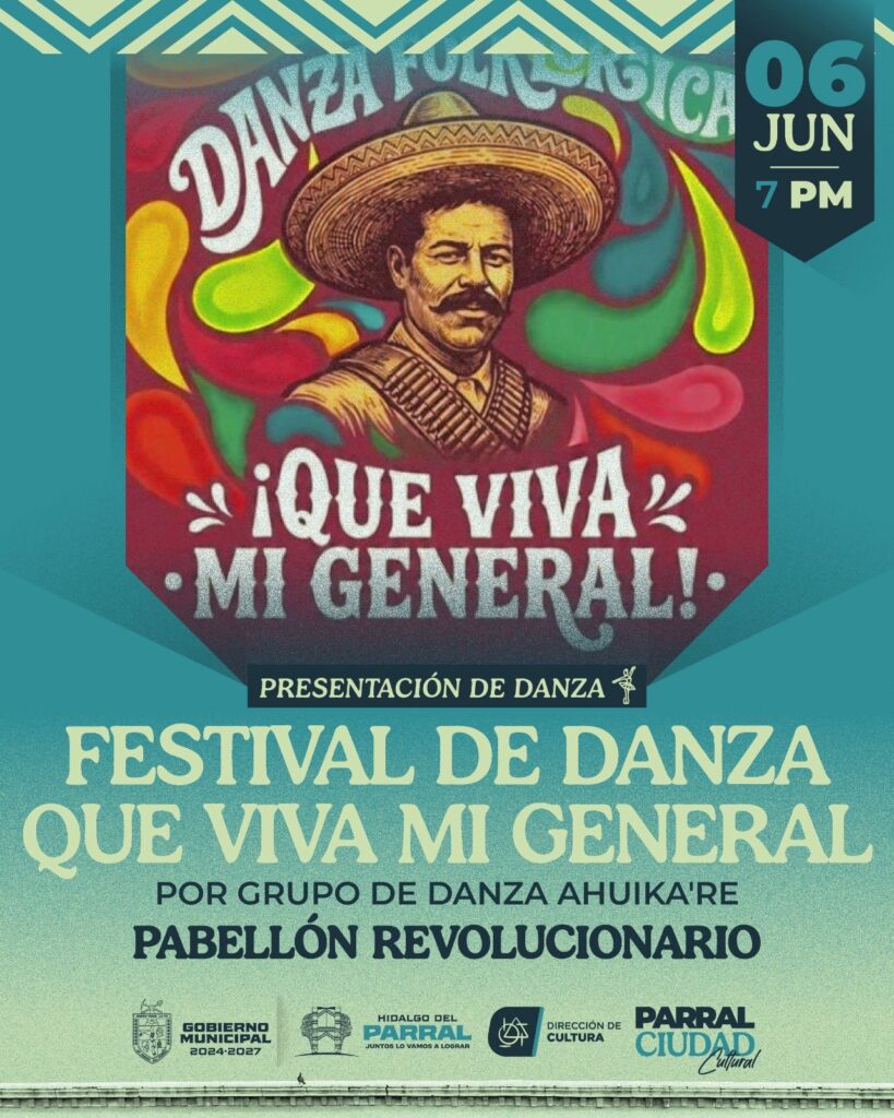 Presenta Gobierno de Parral cartelera cultural para el mes de junio