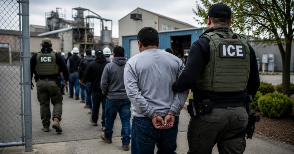 Redada migratoria en fábrica de Carolina del Sur deja 48 trabajadores detenidos