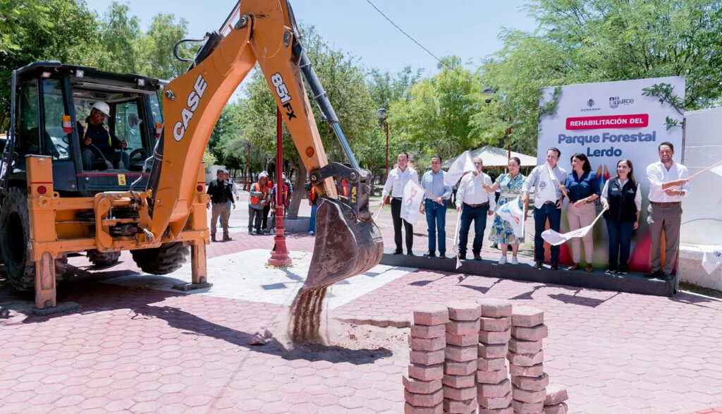 Inician rehabilitación del Parque Forestal Lerdo