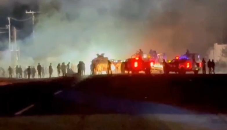 Operativo de la Guardia Nacional en Durango deja detenidos y al parecer hay heridos