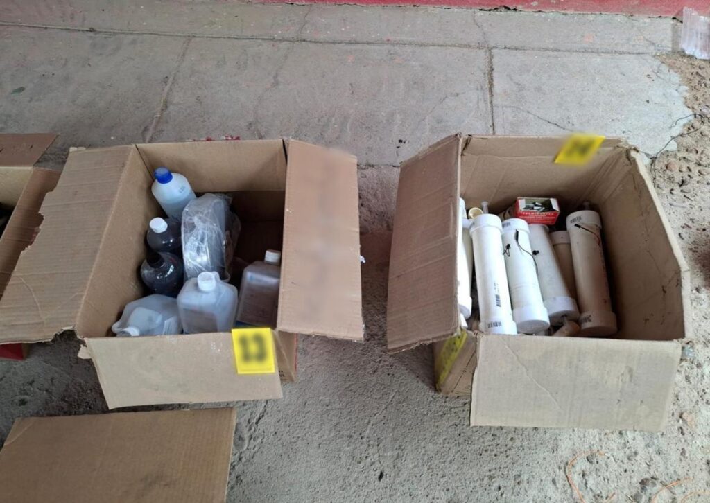 Sentencian a dos por posesión de componentes para artefactos explosivos