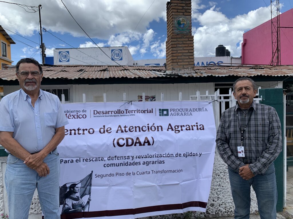 Acercan servicios agrarios a ejidatarios
