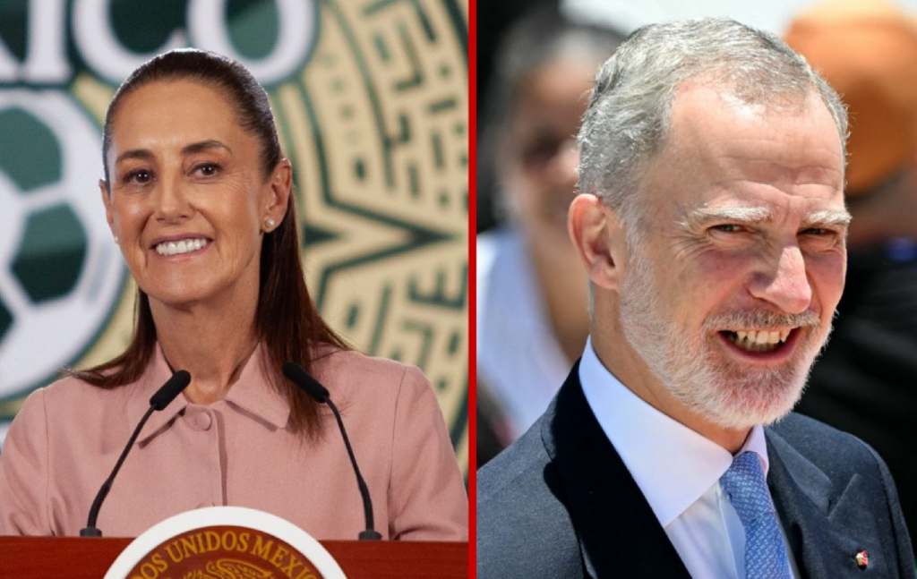 Claudia Sheinbaum recibirá a Felipe VI en Palacio Nacional