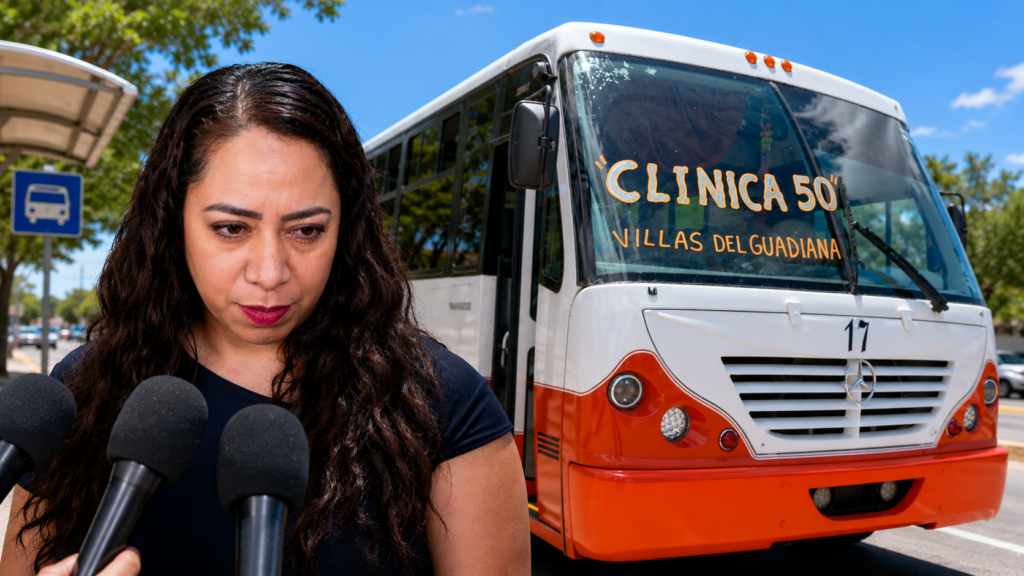 Nueva ruta de transporte facilitará traslados a la Clínica 50 del IMSS: Sughey Torres