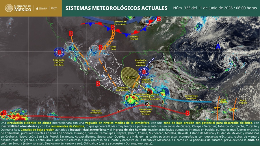 Amenaza la lluvia actos inaugurales del Mundial en Ciudad de México y Guadalajara